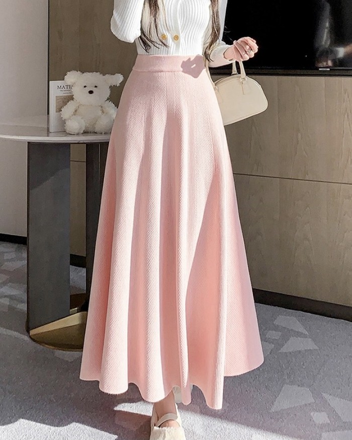 Pink pleated 2024 skirt 4xl