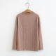 LM+ Shimmer Knit Pullover