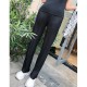 Pleated basic pants