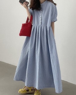 Gingham dress