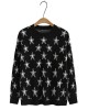 LM+ Star knit pullover