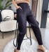 Pleated tapered pants