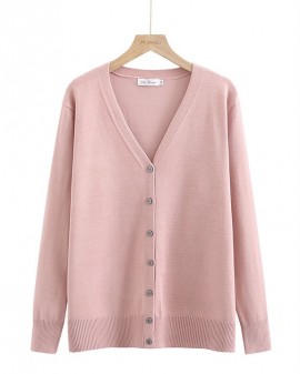 LM+ Knit button cardigan