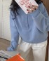 Pastel casual pullover