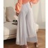 Pleated palazzo pants