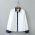 LM+ Contrast Hem Shirt