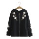 LM+ Floral Zipper Jacket