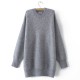 LM+ Long Knit Pullover