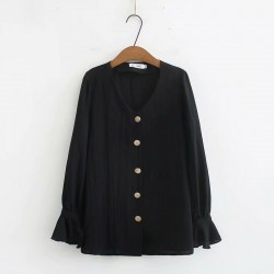 LM+ Button Blouse