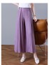 Pleated palazzo pants