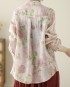 LM+ Floral motif blouse