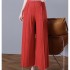 Pleated palazzo pants