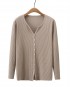 LM+ Button knit cardigan