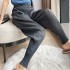 Pleated tapered pants