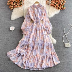 Long floral dress