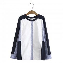 LM+ Colorblock Blouse