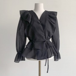 Ruffle blouse