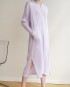 Pleated hoodie dress