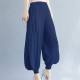 Pleated harem pants