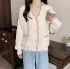 Heart button knit cardigan