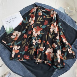 Floral Chiffon Cardigan