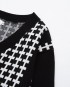 LM+ Checkered knit pullover