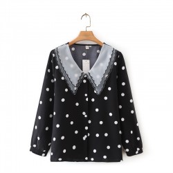 LM+ Polka Dot Blouse