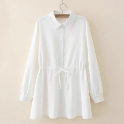 LM+ Drawstring Waist Blouse