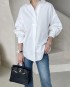 V-neck blouse