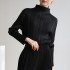 Pleated Mockneck blouse