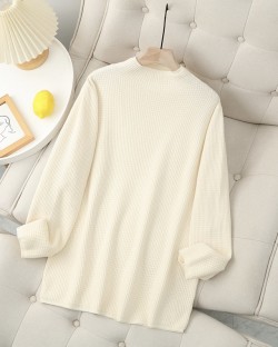 LM+ Waffle knit pullover