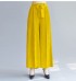 Palazzo pleated pants with sash