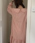 Gingham checkered dress