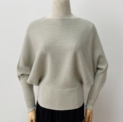 Batwing Knit Pullover