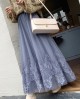 Lace hem tutu skirt