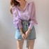 Sheer Candy color blouse