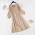 Bell Sleeve Knit Dress