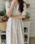 Dainty floral motif dress