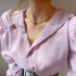 Sheer Candy color blouse