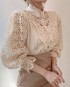 Victorian lace blouse