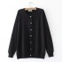 LM+ Knit button cardigan