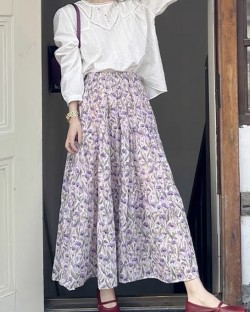 Floral skirt