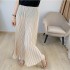 Pleated palazzo pants