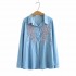 LM+ Embroidered Motif Shirt