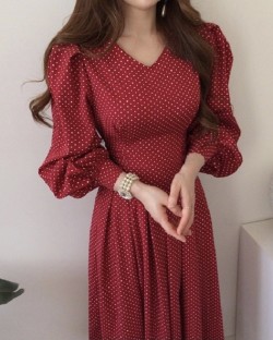 Polka dot dress