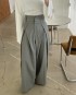 High waist frontsplit pants