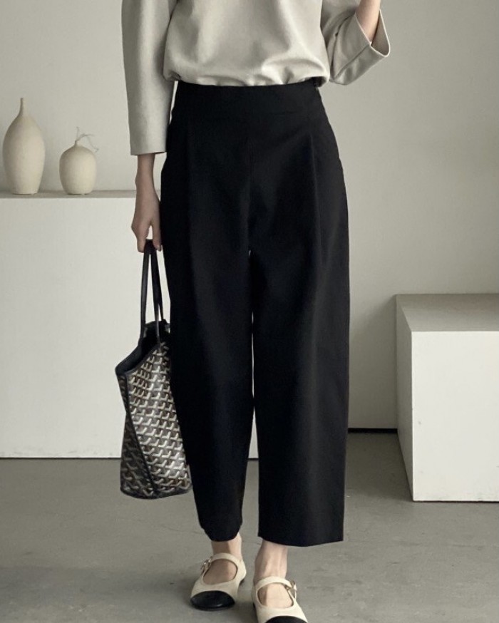 Basic cropped pants