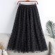 Bow motif skirt