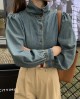 Denim blouse