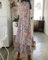 Floral motif dress